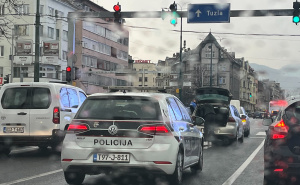 FOTO: Radiosarajevo.ba / Saobraćajna nesreća u Sarajevu