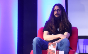 Foto: Dž. K. / Radiosarajevo.ba / Promocija romana "Ja, demon" Saše Džine