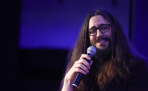 Foto: Dž. K. / Radiosarajevo.ba / Promocija romana "Ja, demon" Saše Džine