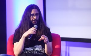 Foto: Dž. K. / Radiosarajevo.ba / Promocija romana "Ja, demon" Saše Džine