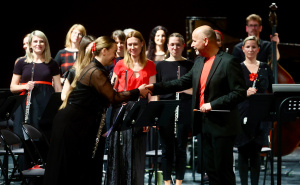 Foto: Dž. K. / Radiosarajevo.ba / Koncert Slovenskog orkestra flauta u NPS-u