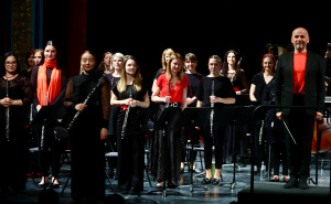 Foto: Dž. K. / Radiosarajevo.ba / Koncert Slovenskog orkestra flauta u NPS-u