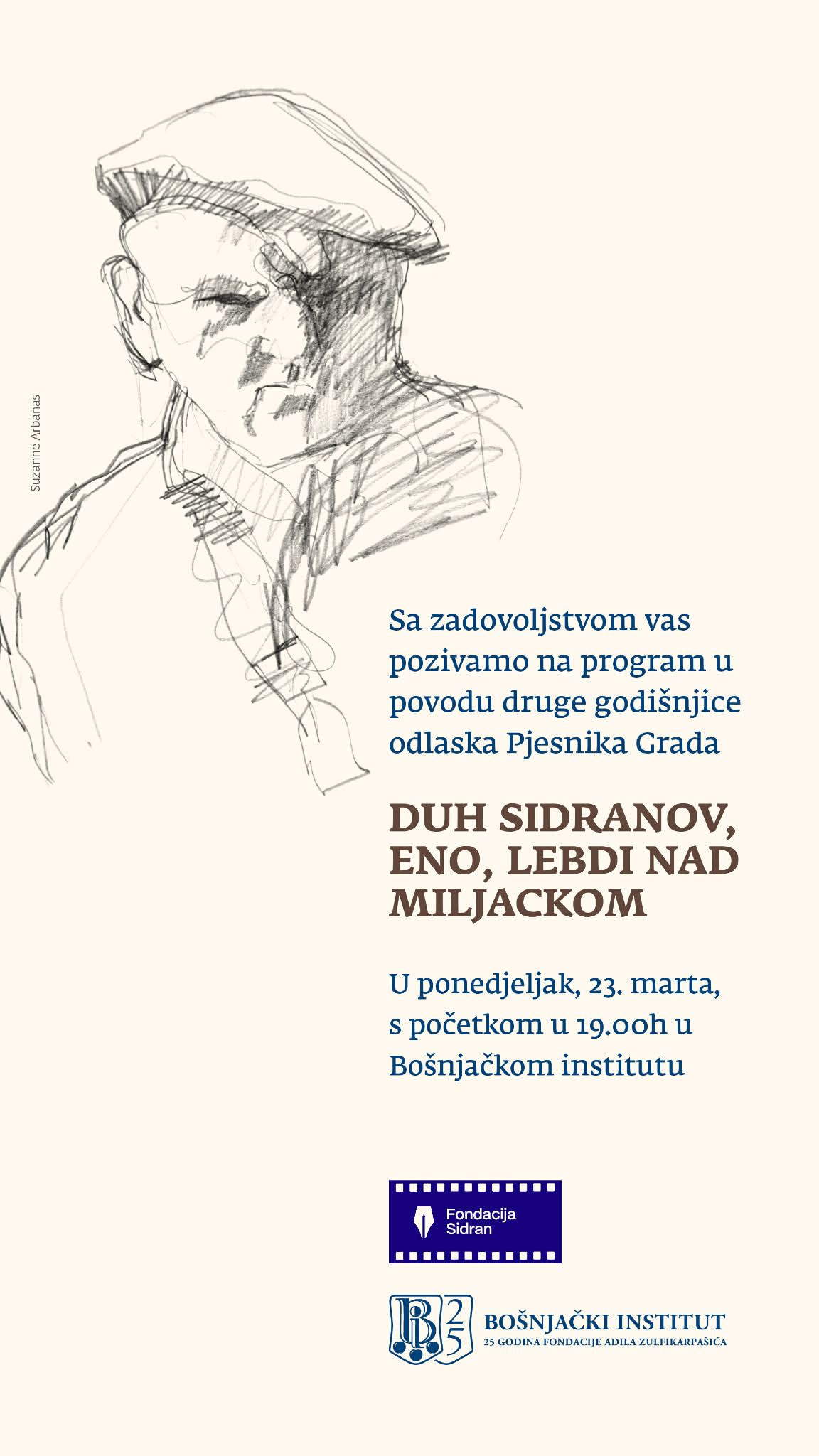 Program povodom druge godišnjice smrti Abdulaha Sidrana