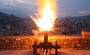 Foto: Dž. K. / Radiosarajevo.ba / Pucanj topa označio je kraj ramazana