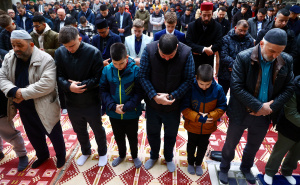 Foto: Dž. K. / Radiosarajevo.ba / Bajram-namaz u Gazi Husrev-begovoj džamiji u Sarajevu