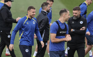 Foto: Nogometni savez BiH / Trening Zmajeva u Butmiru