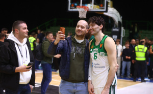 Foto: Dž. K. / Radiosarajevo.ba / Zvijezde Panathinaikosa privukle veliku pažnju u Zetri