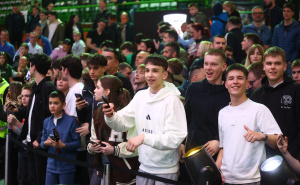 Foto: Dž. K. / Radiosarajevo.ba / Zvijezde Panathinaikosa privukle veliku pažnju u Zetri