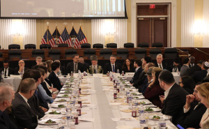 Foto: Predsjedništvo BiH / Bećirović se obratio na Capitol Hillu