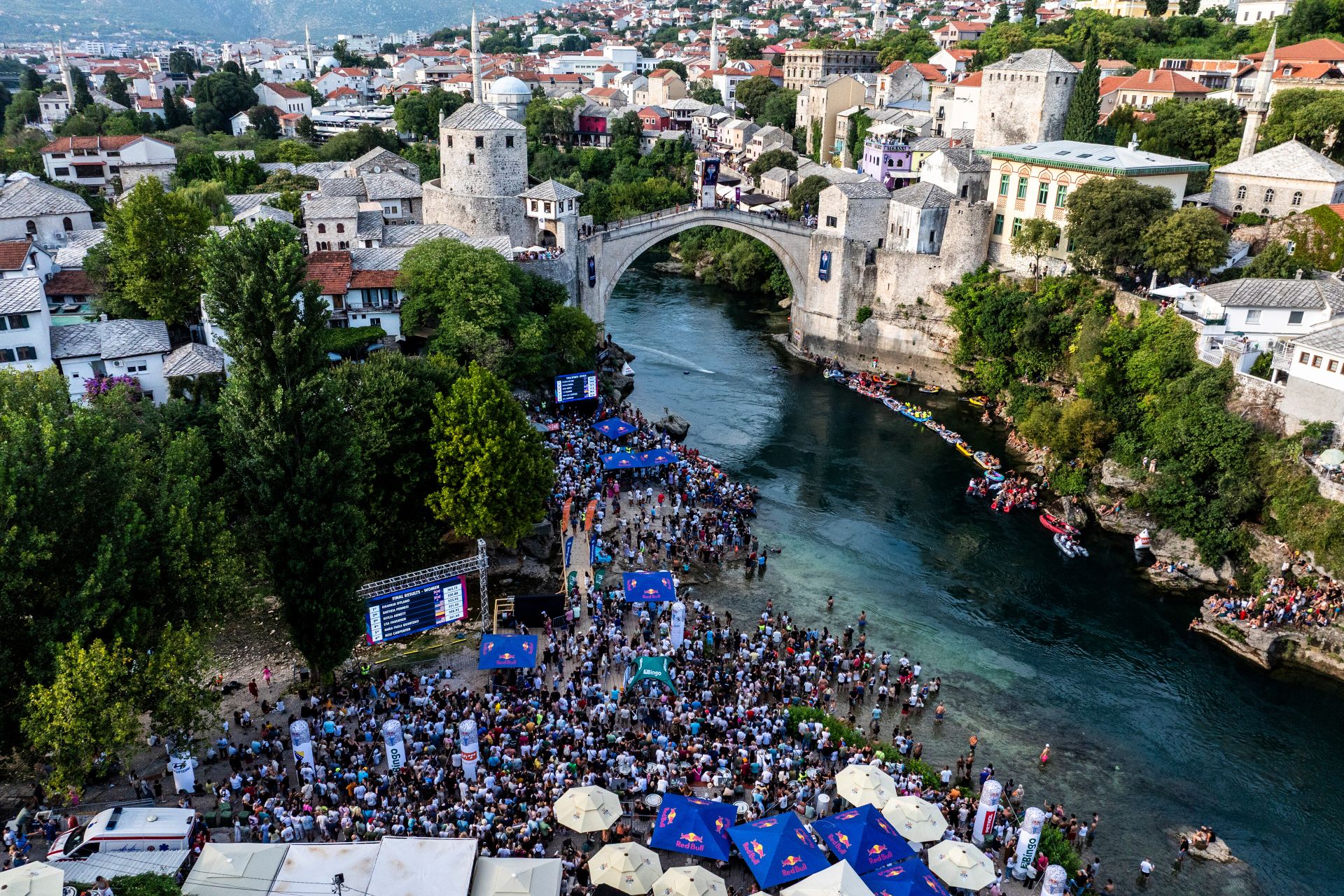 Red Bull Cliff Divcing u Mostaru