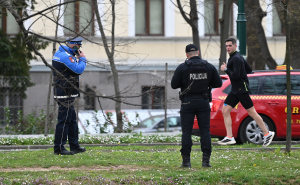 Foto: N. G. / Radiosarajevo.ba / MUP KS vrši uviđaj na Vilsonovom šetalištu
