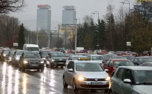 Foto: Dž.K. / Radiosarajevo.ba / Gužva na cesti