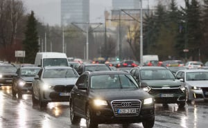 Foto: Dž.K. / Radiosarajevo.ba / Gužva na cesti