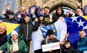 Foto: Faruk Zametica / Reprezentacija.ba / Navijači BiH na ulicama Cardiffa