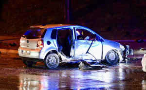 Foto: Dž. K. / Radiosarajevo.ba / Saobraćajna nesreća na Alipašinom polju