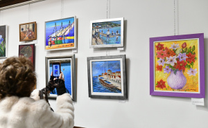 Foto: A. K. / Radiosarajevo.ba / Izložba u galeriji Sv. Ante u Sarajevu