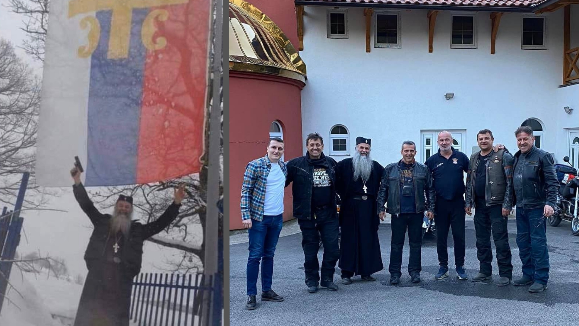 Ljubav prema oružju i druženje sa Noćnim vukovima dio su Facebook objava Manastira Karno