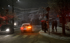 Foto: A. K. / Radiosarajevo.ba / Snijeg u Sarajevu, 27. mart 2026.
