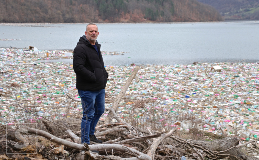 Siniša Laković uz lančanicu na Limu