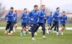 Foto: N. G. / Radiosarajevo.ba / Trening Zmajeva pred meč sa Italijom