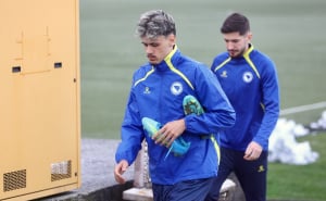 Foto: N. G. / Radiosarajevo.ba / Trening Zmajeva pred meč sa Italijom