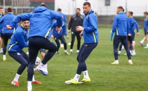 Foto: N. G. / Radiosarajevo.ba / Trening Zmajeva pred meč sa Italijom