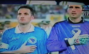 Foto: Facebook / Vlatko Glavaš u dresu reprezentacije BiH