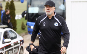 Foto: N. G. / Radiosarajevo.ba / Službeni trening Zmajeva pred meč s Italijom