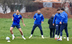 Foto: N. G. / Radiosarajevo.ba / Službeni trening Zmajeva pred meč s Italijom