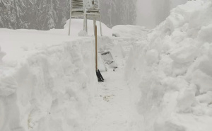 Foto: Bhmeteo.ba / Snijeg na Kozari