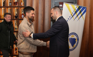 Foto: Nogometni savez BiH / Svečani ručak uoči meča finala baraža