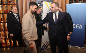 Foto: Nogometni savez BiH / Svečani ručak uoči meča finala baraža