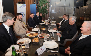 Foto: Nogometni savez BiH / Svečani ručak uoči meča finala baraža