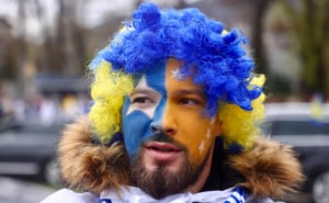 Foto: Dž. K. / Radiosarajevo.ba / Navijačka euforija na ulicama Zenice