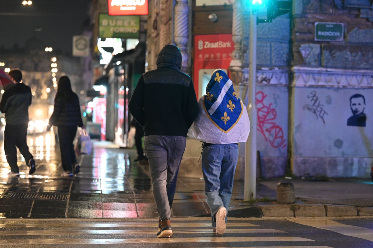 Armosfera u Sarajevu pred utakmicu