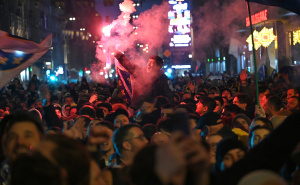Foto: N. G. / Radiosarajevo.ba / Slavlje ispred Vječne vatre