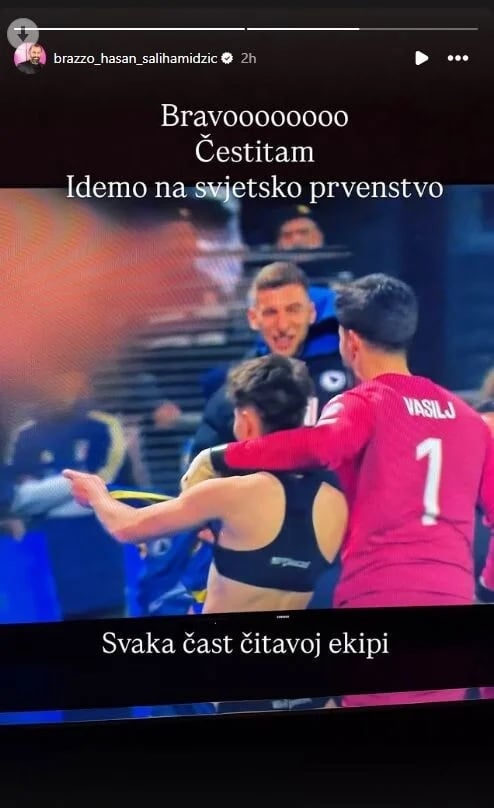 Story Hasana Salihamidžića