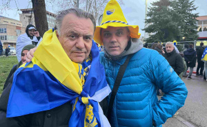 Foto: A. S. / Radiosarajevo.ba / Osman Džiho sa prijateljem Jasminom