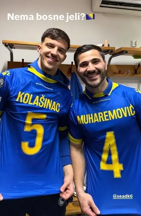 Muharemović i Kolašinac oduševili naciju