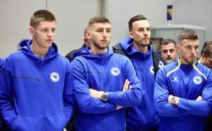 Foto: Dž. K. / Radiosarajevo.ba / Zmajevi na press konferenciji