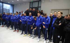 Foto: Dž. K. / Radiosarajevo.ba / Zmajevi na press konferenciji