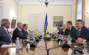 Foto: N. G. / Radiosarajevo.ba / John Ginkel na sastanku u Predsjedništvu BiH