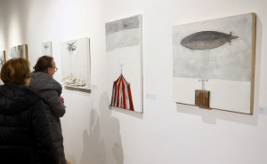 Foto: Dž.K. / Radiosarajevo.ba / Izložba "Oni u Sarajevu"