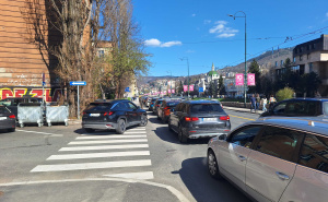 FOTO: Radiosarajevo.ba / Gužva u Sarajevu