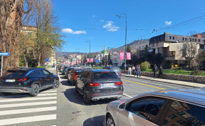 FOTO: Radiosarajevo.ba / Gužva u Sarajevu