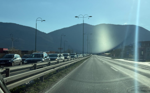 FOTO: Radiosarajevo.ba / Udes na Brzoj cesti kod Sarajeva