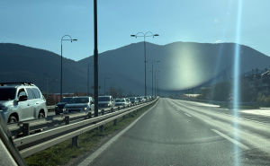 FOTO: Radiosarajevo.ba / Udes na Brzoj cesti kod Sarajeva