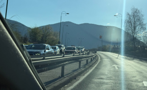 FOTO: Radiosarajevo.ba / Udes na Brzoj cesti kod Sarajeva