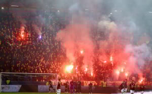 Foto: Dž.K. / Radiosarajevo.ba / Bakljada Manijaka na Grbavici