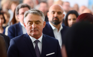 Foto: Dž.K. / Radiosarajevo.ba / Komšić na obilježavanju 80 godina postojanja Pravnog fakulteta UNSA